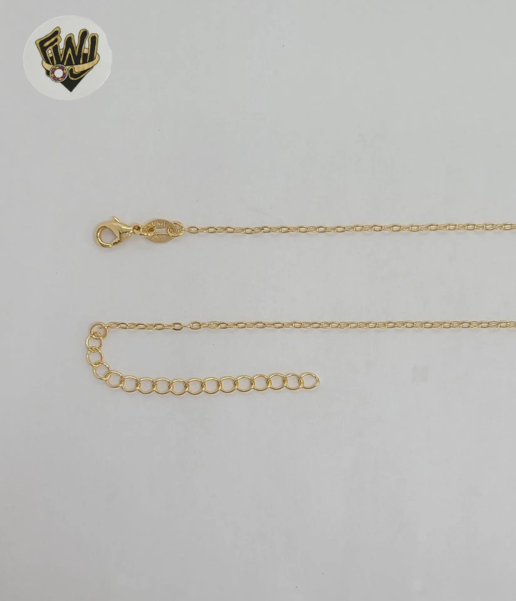 (1-6228-1) Gold Laminate - Ocean Marine Necklace - BGF