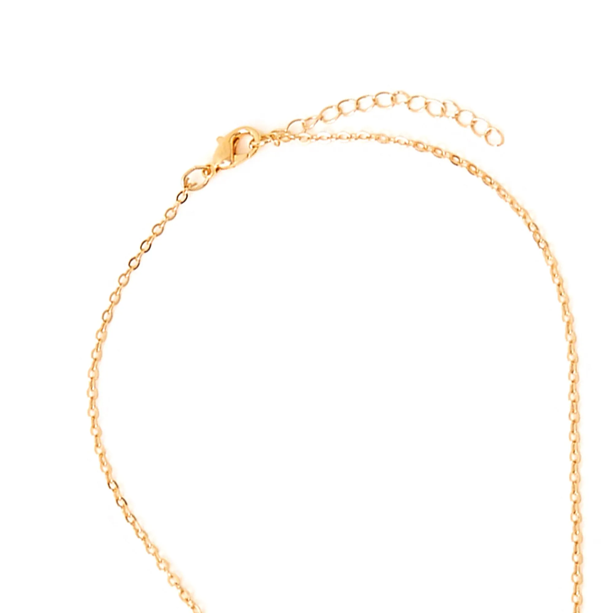 Accessorize London Girl's Gold Friendship Locket Necklace  Pack Of Two