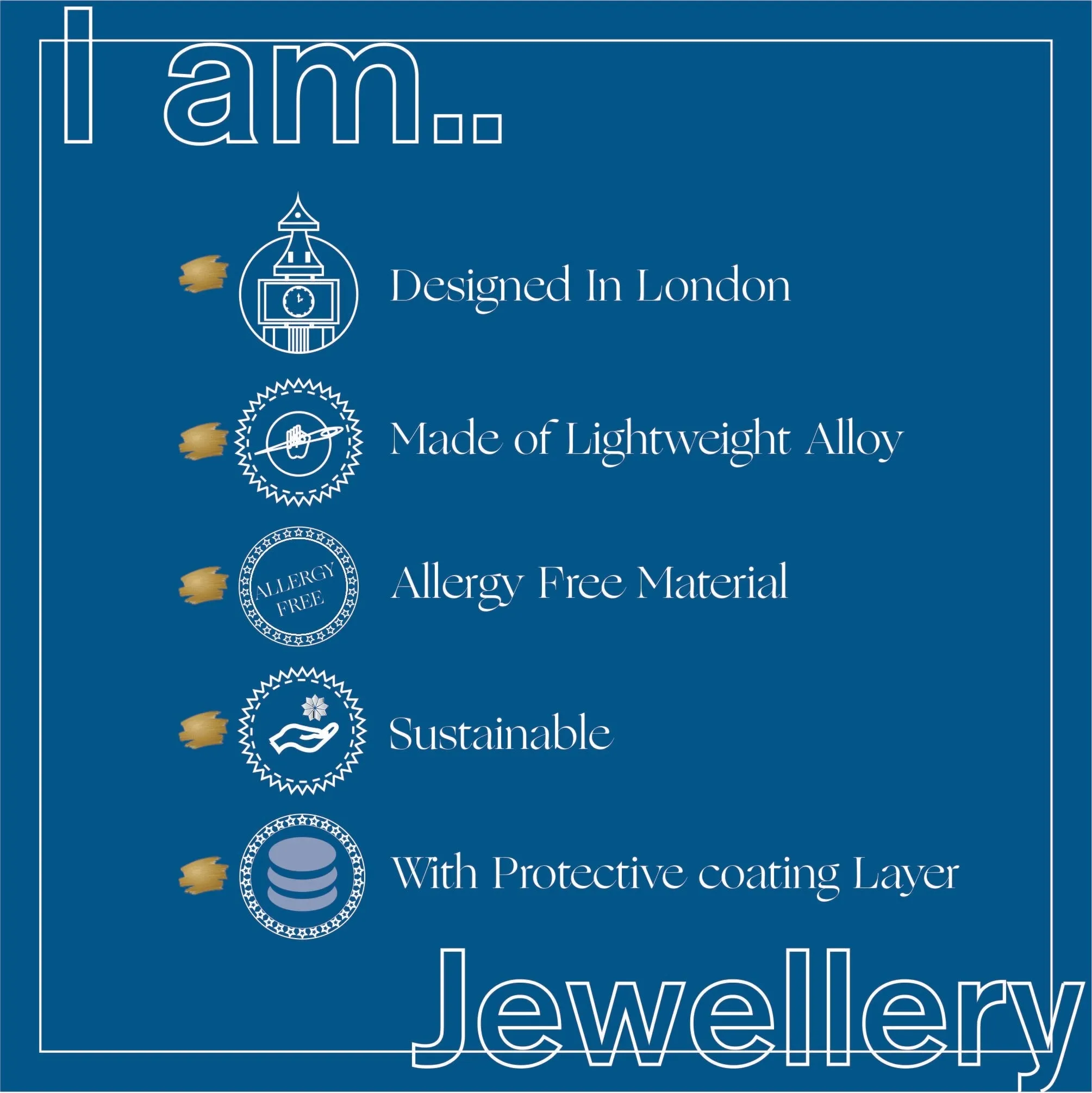 Accessorize London Women's Blue Crystal Stacking Ring Set-Medium