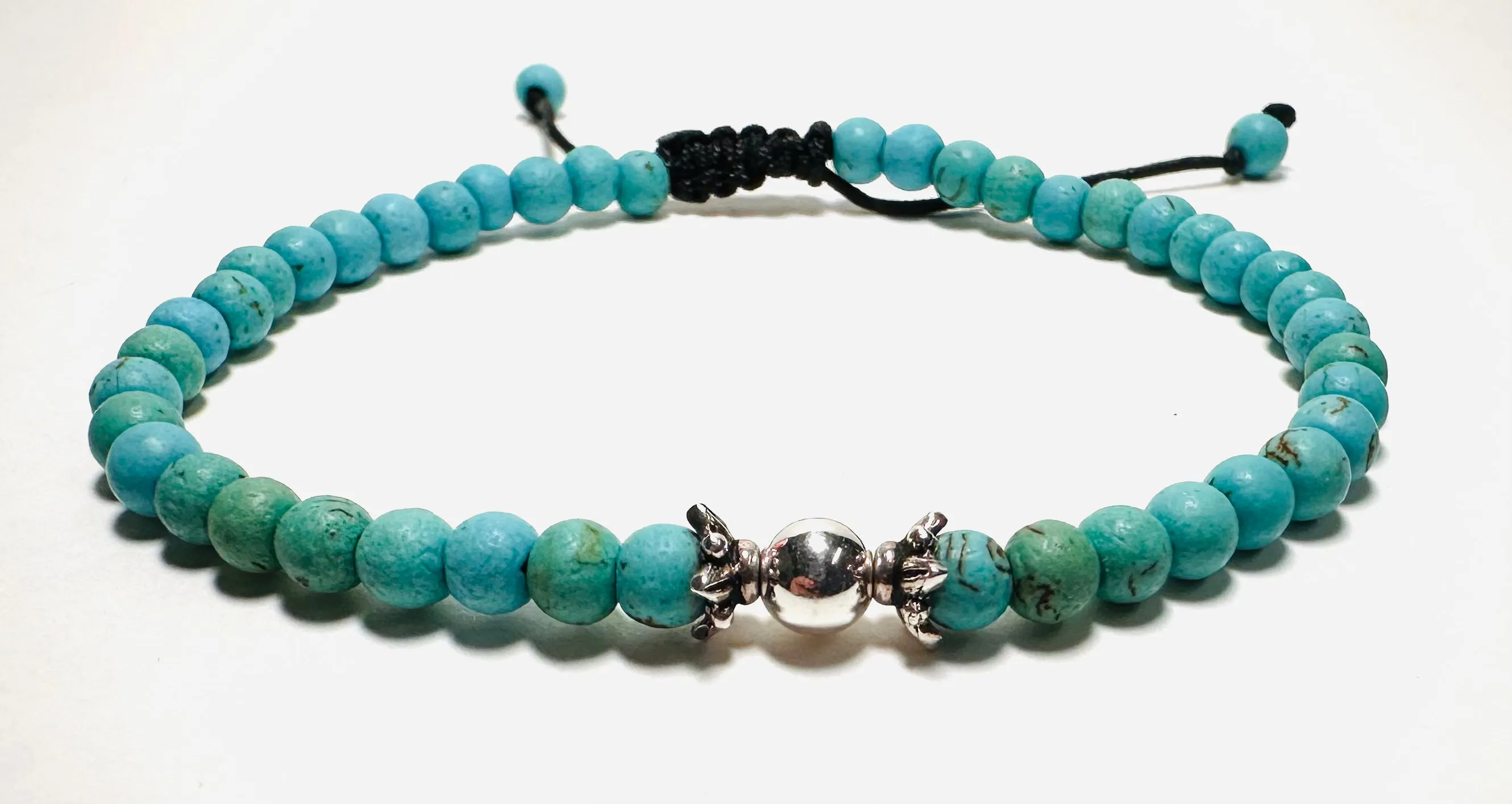 Adjustable Friendship Bracelet/Glass Friendship Bracelet 2-5 MM Bead Bracelet or Anklet