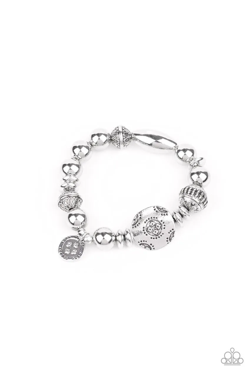 Aesthetic Appeal Silver Paparazzi Bracelet