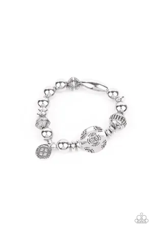 Aesthetic Appeal Silver Paparazzi Bracelet