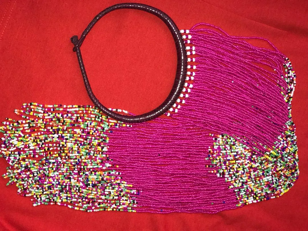 African Multi strands Necklace