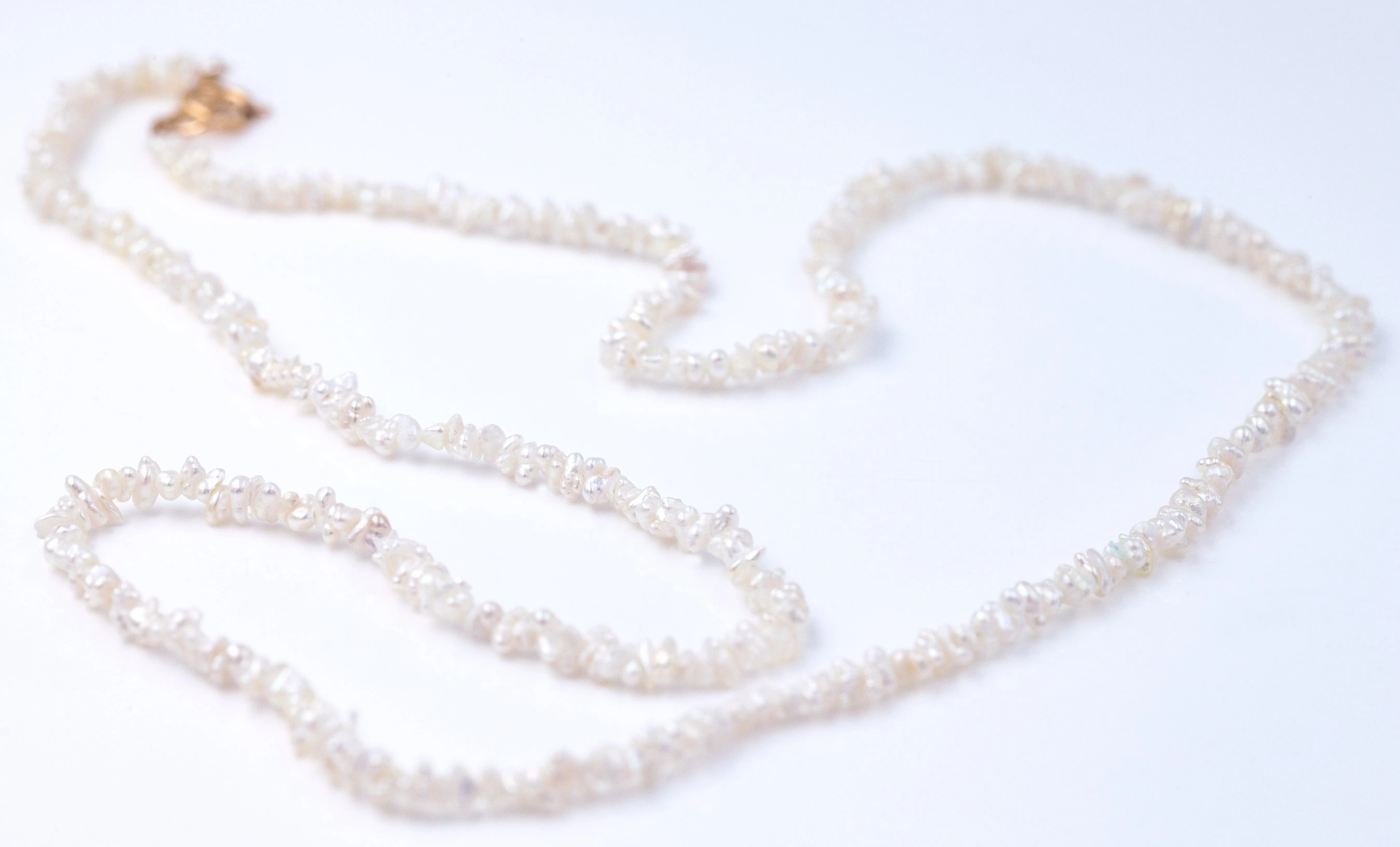Akoya Seed Pearl Necklace (Ready to Ship)
