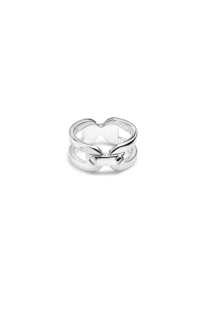 Armour Band Ring Wide