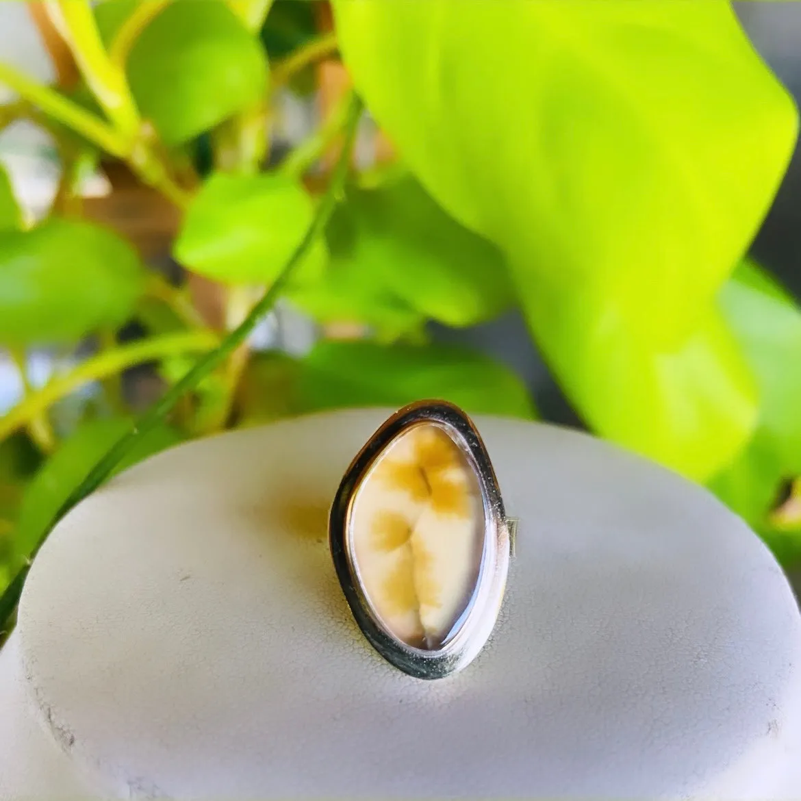 Bent Feathers ring