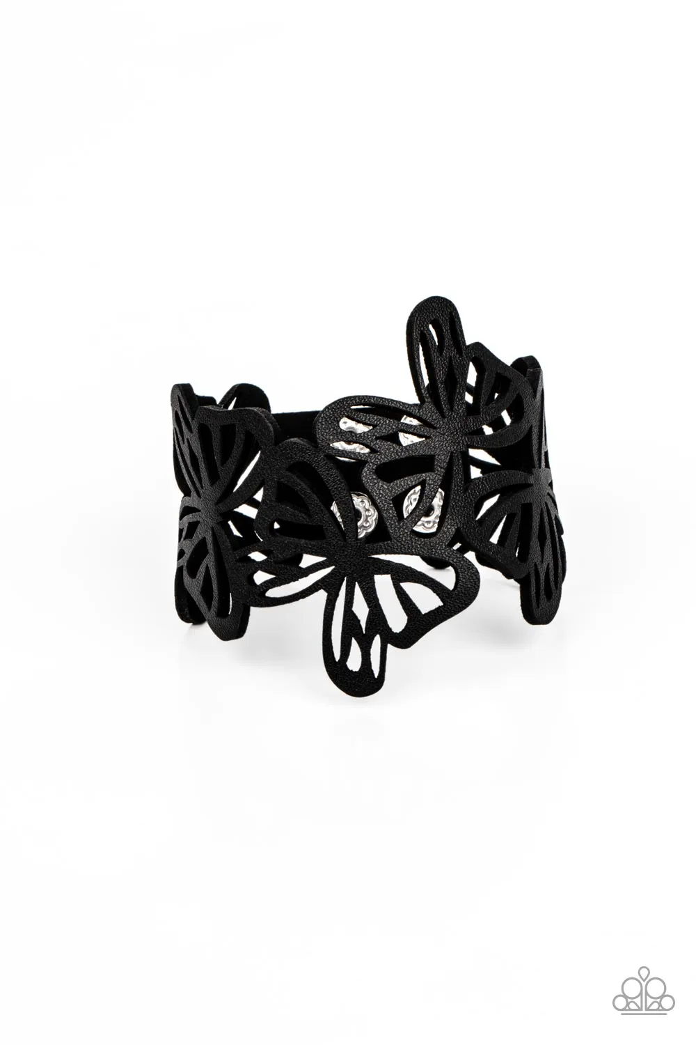 Bracelets Butterfly Breeze - Black W41
