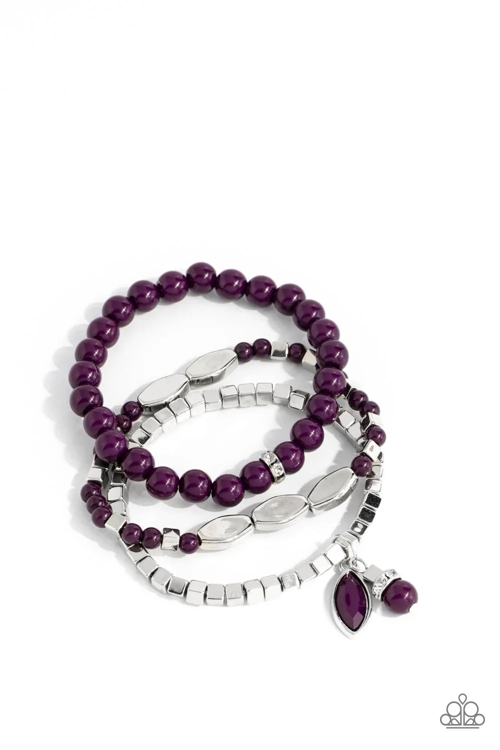 Bracelets Redefined Romance - Purple