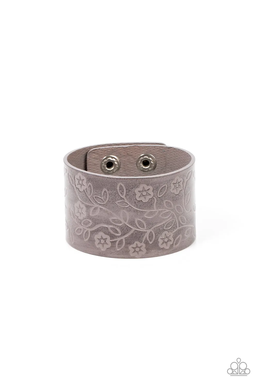 Bracelets  Rosy Wrap Up - Silver Urban W28
