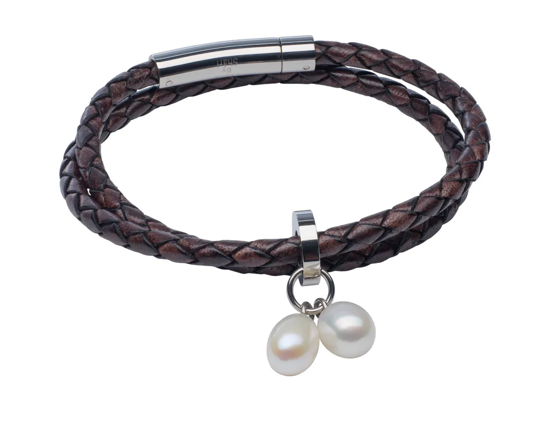 Braided Leather Bracelet/Choker