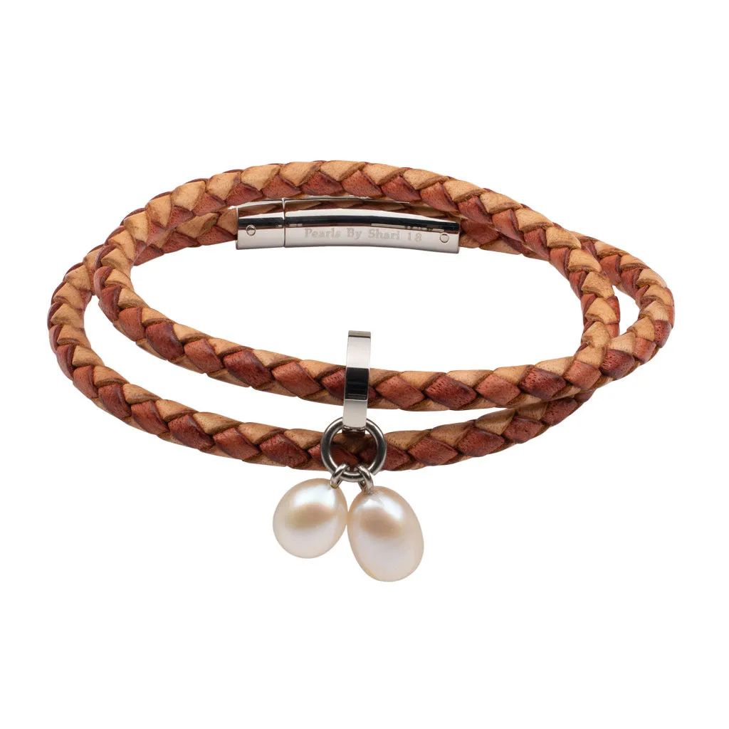 Braided Leather Bracelet/Choker