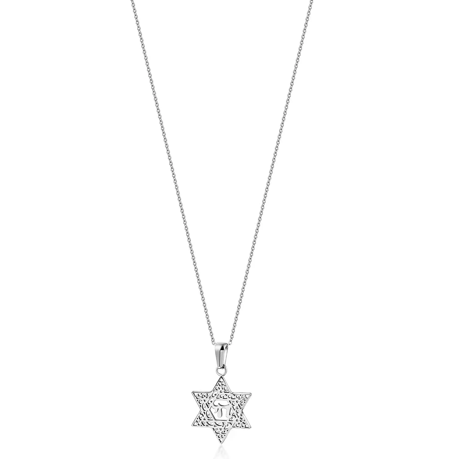 Chai Star Filigree Necklace