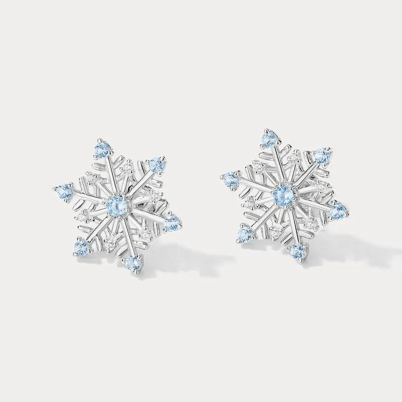 Christmas Snowflake Earrings