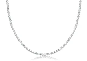 Classic 3mm Sterling Necklace