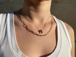 Classic Paperclip Chain Necklace