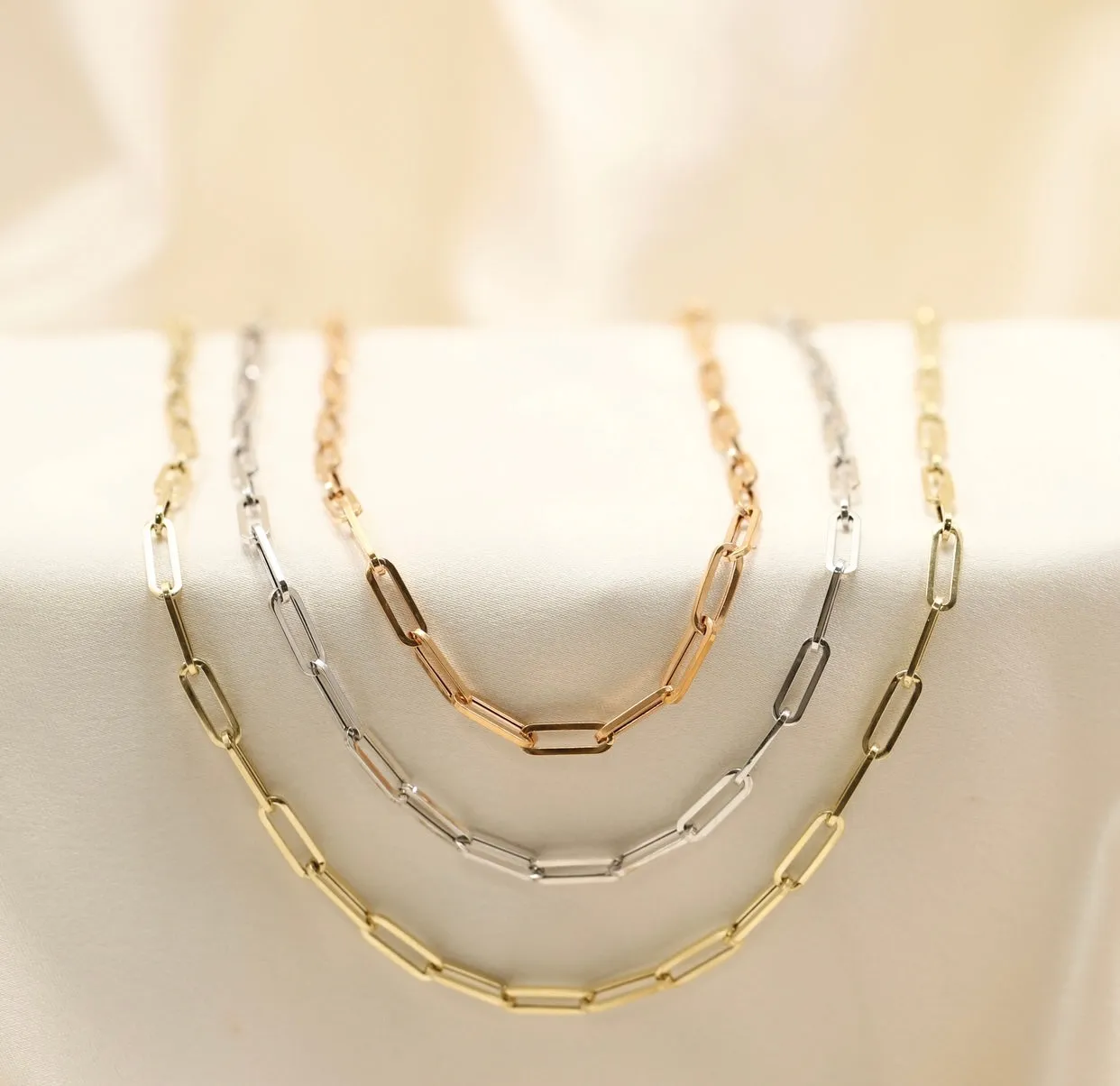 Classic Paperclip Chain Necklace