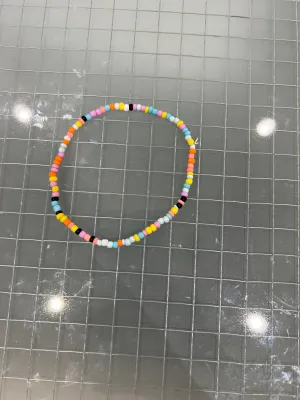 Colorful anklet