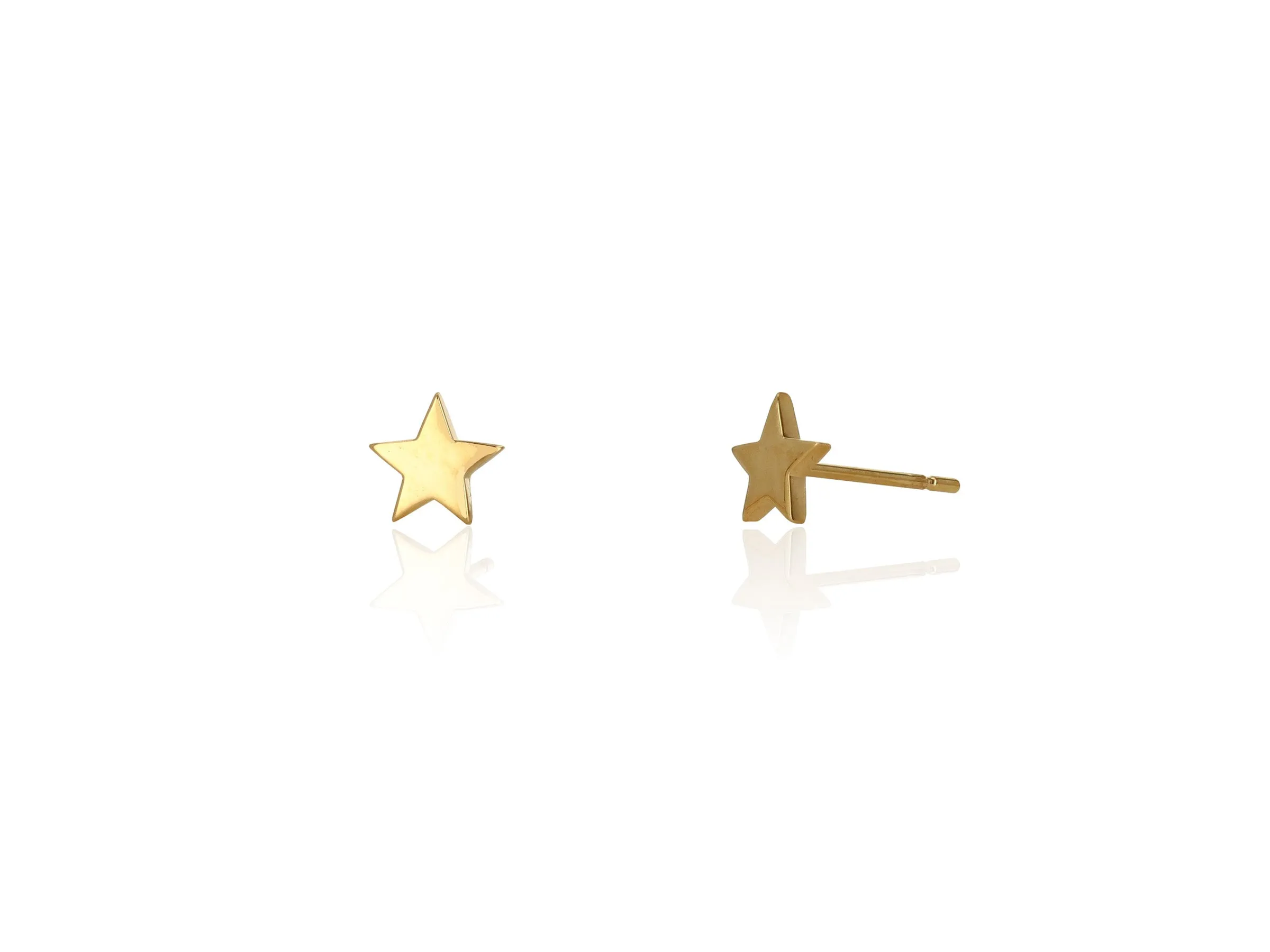 Details by CoatTails Mini Gold Star Stud Earrings