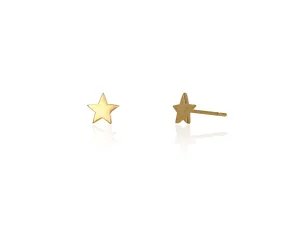 Details by CoatTails Mini Gold Star Stud Earrings