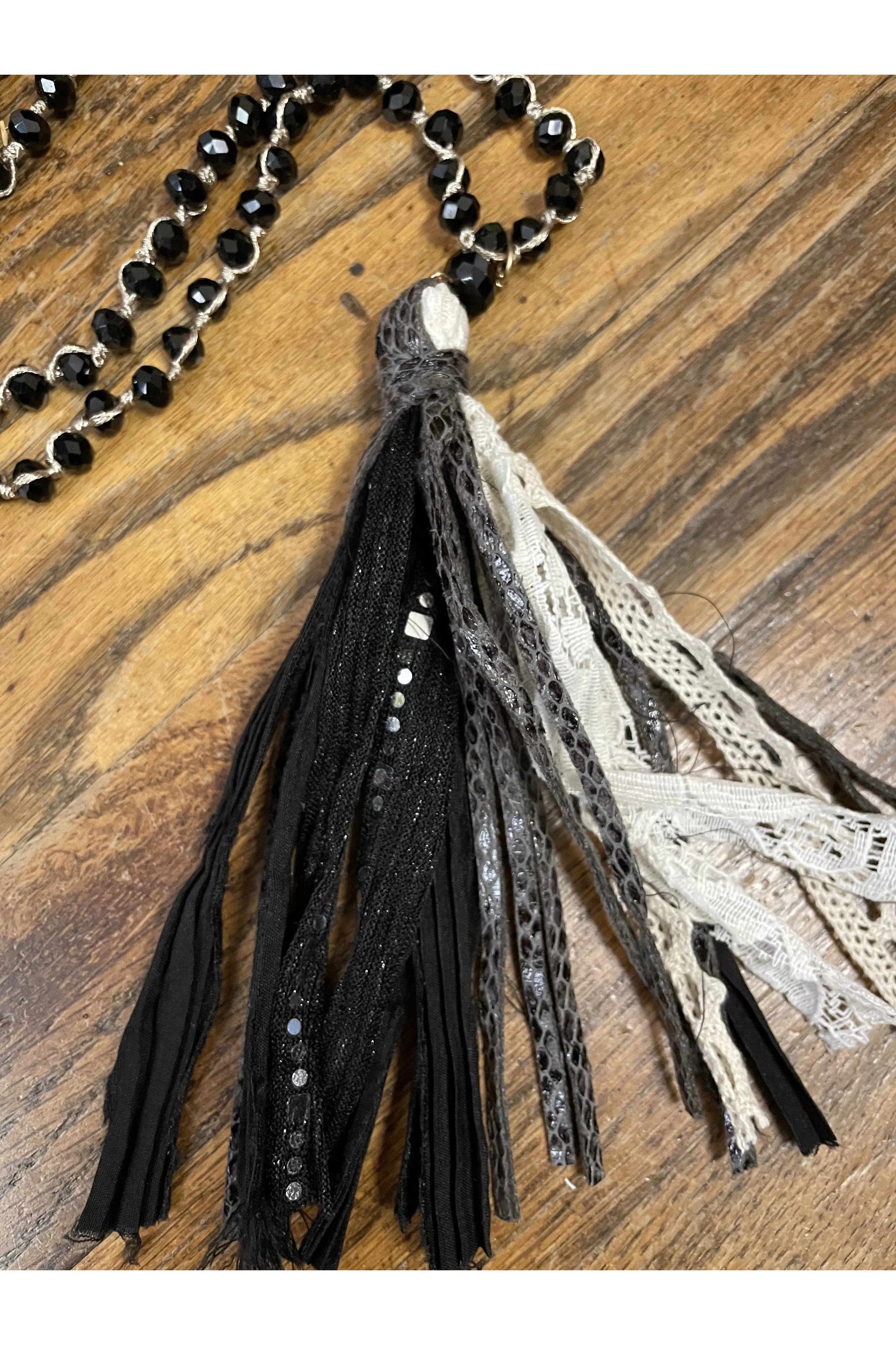 Emma Snakeskin Necklace