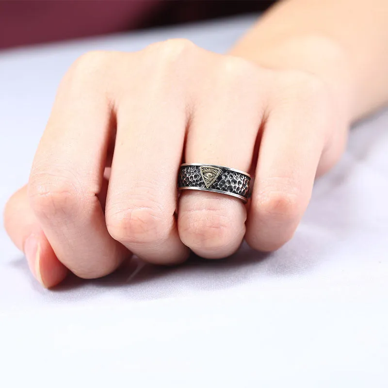 Engraved Cute Matching Wedding Bands for Couple