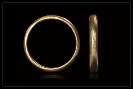 Eternity Gold Wedding Band - 3,5 mm