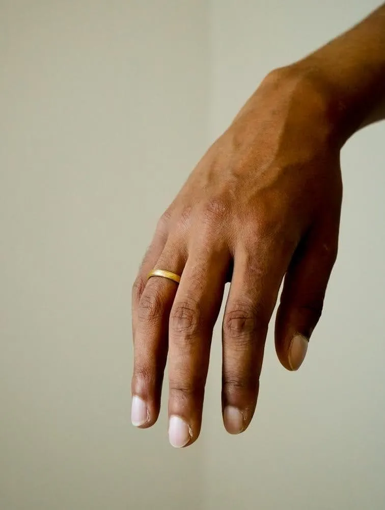 Eternity Gold Wedding Band - 3,5 mm
