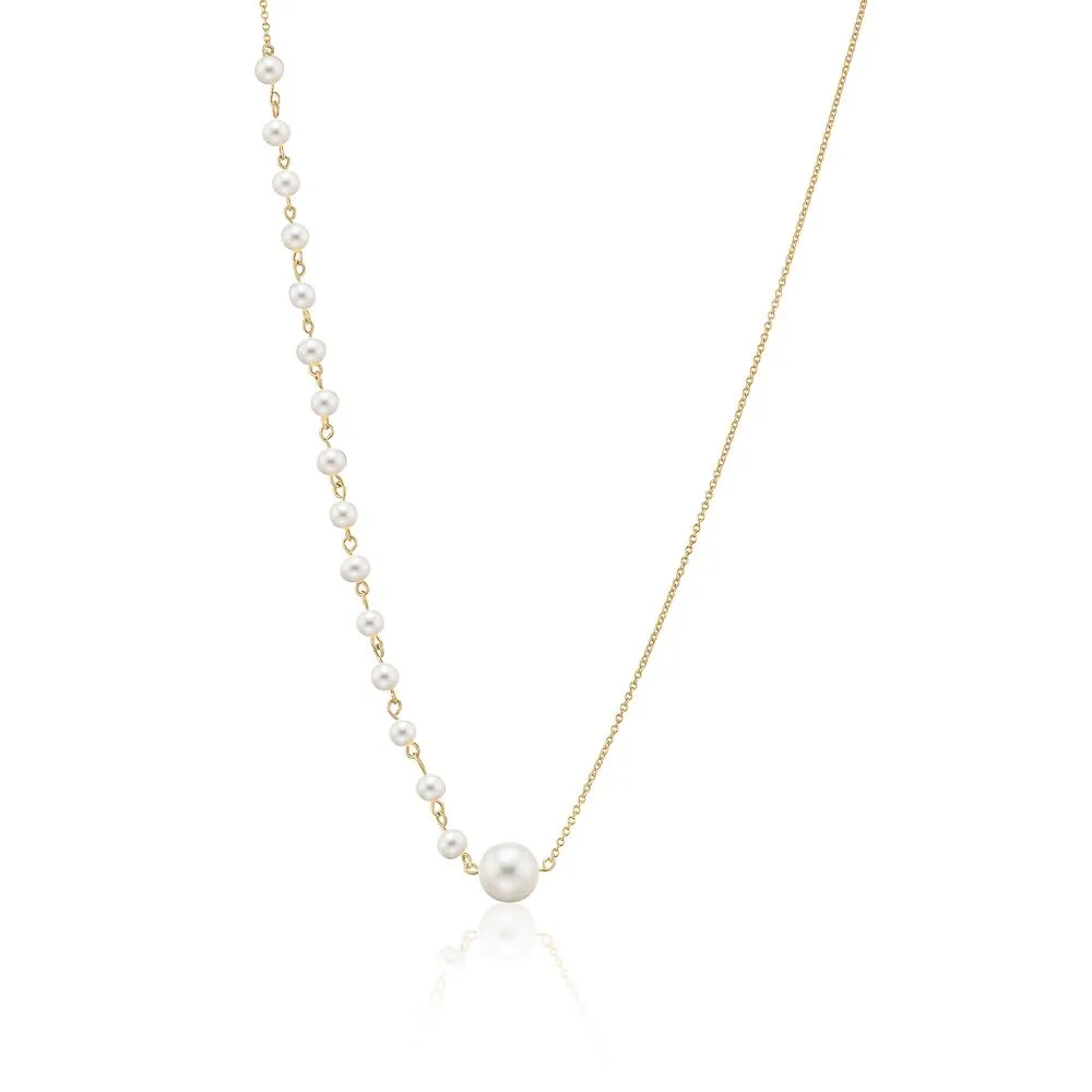 Half Pearl Half Chain