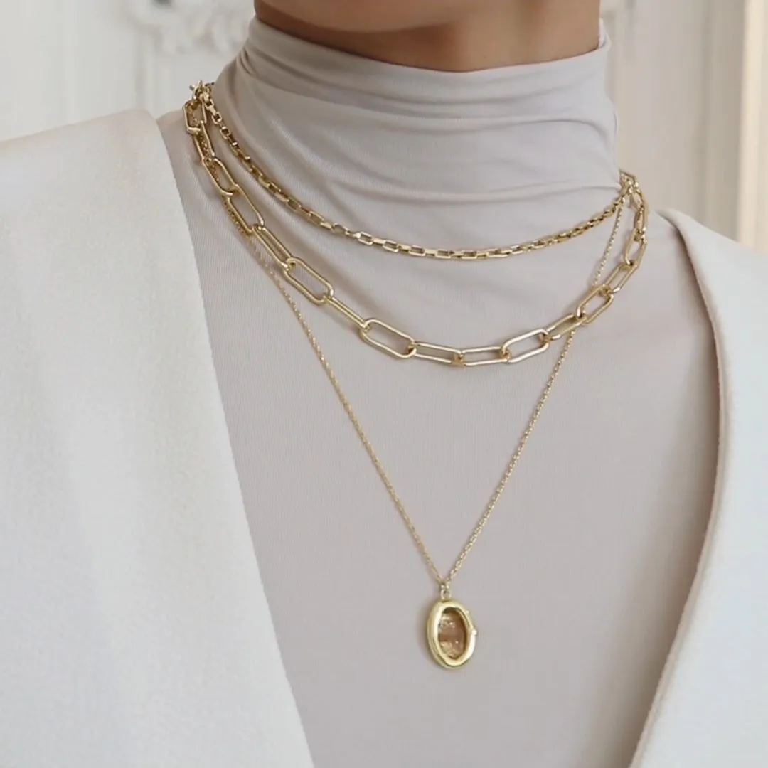 Harper XL Chain Gold Necklace