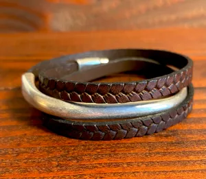 Heavy Bar Wrap Bracelet