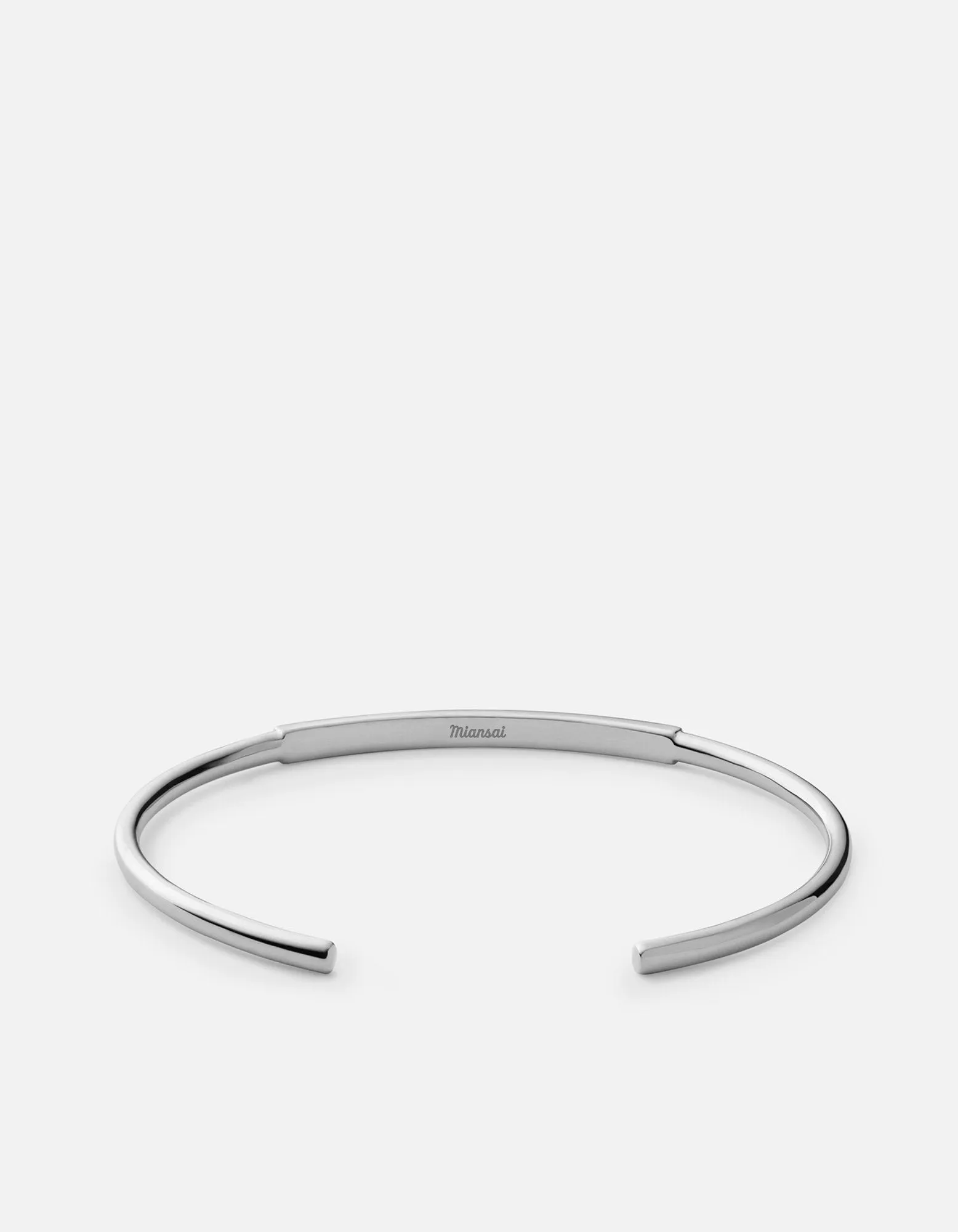 ID Cuff, Sterling Silver