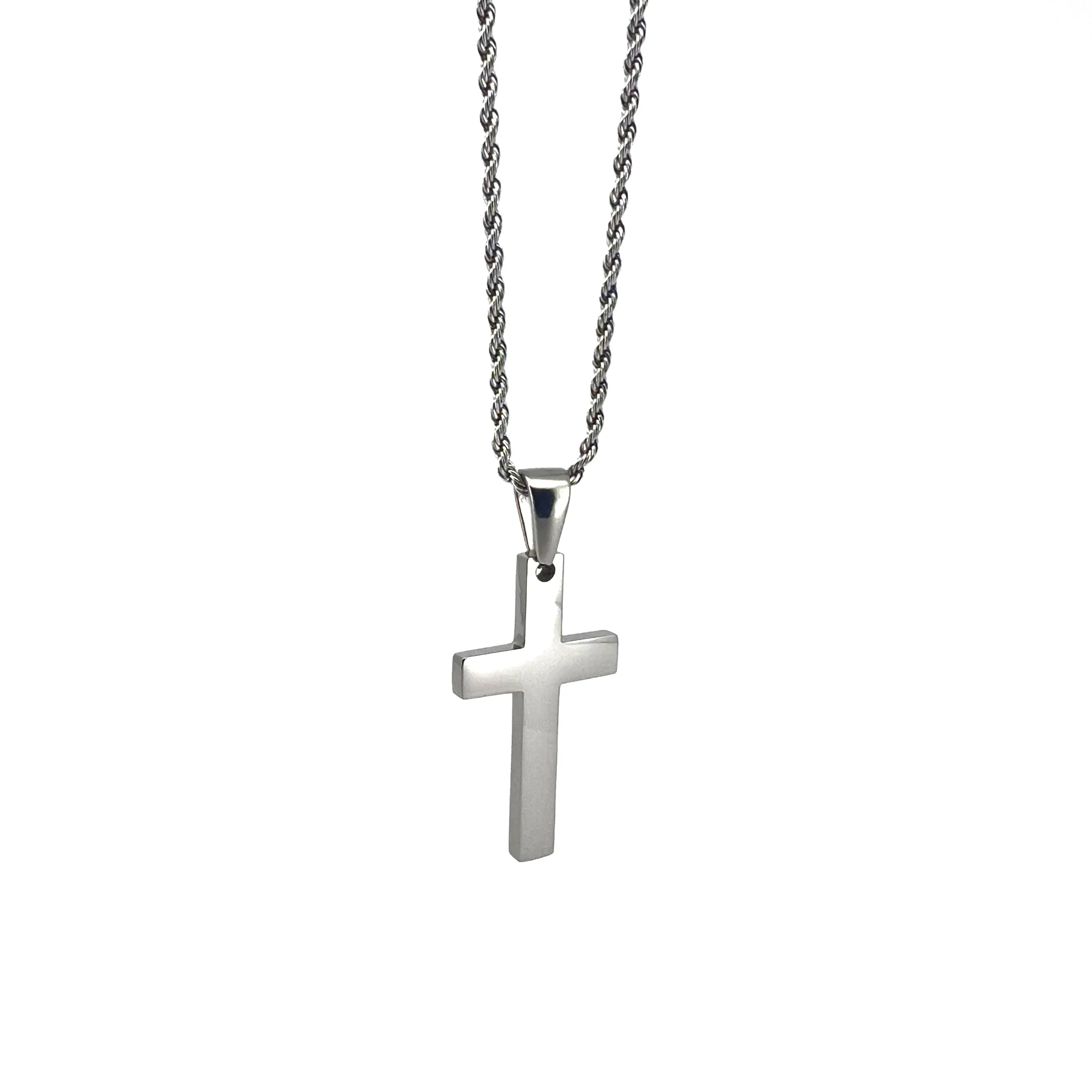 Isareal Stainless Steel Rope Chain with Pendant