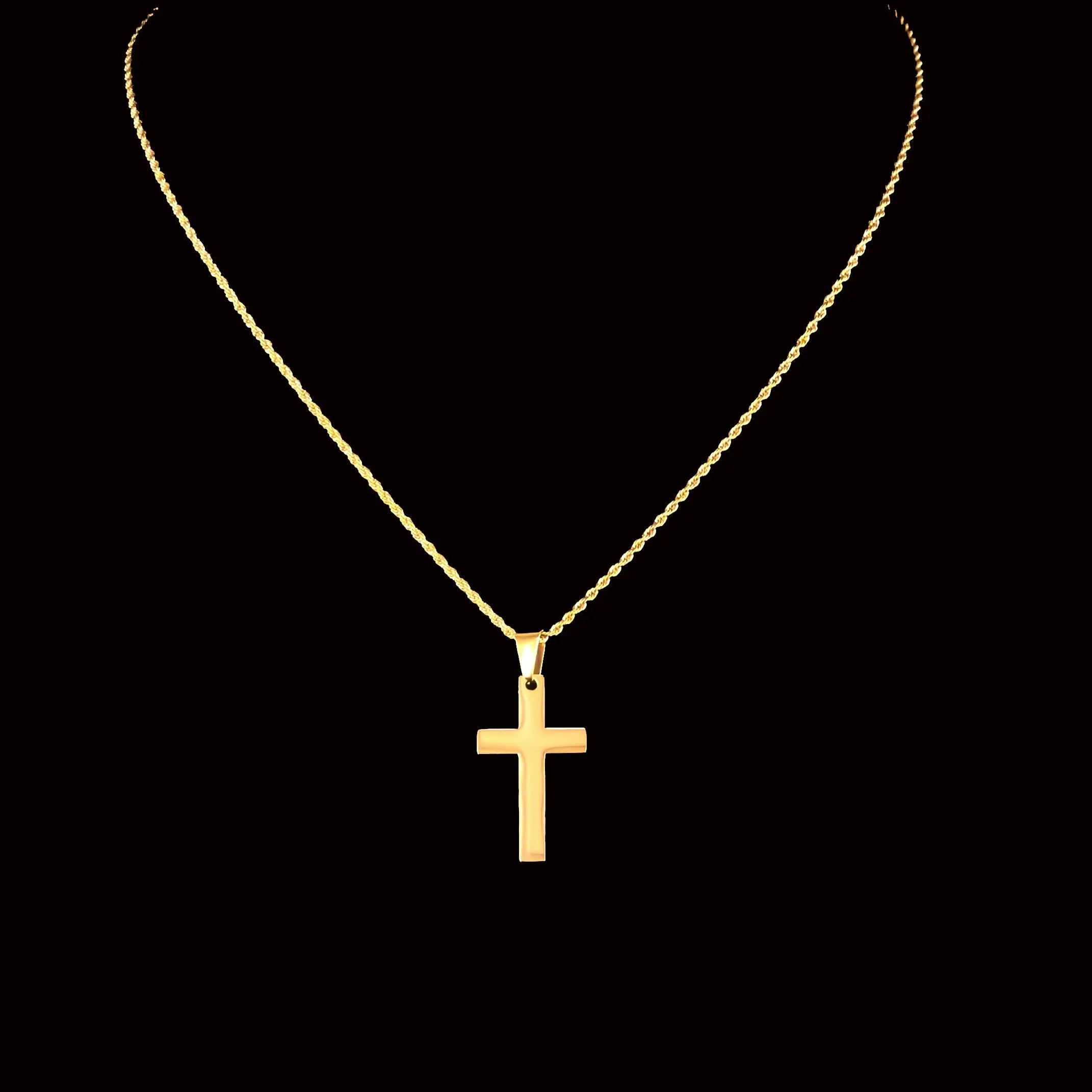 Isareal Stainless Steel Rope Chain with Pendant