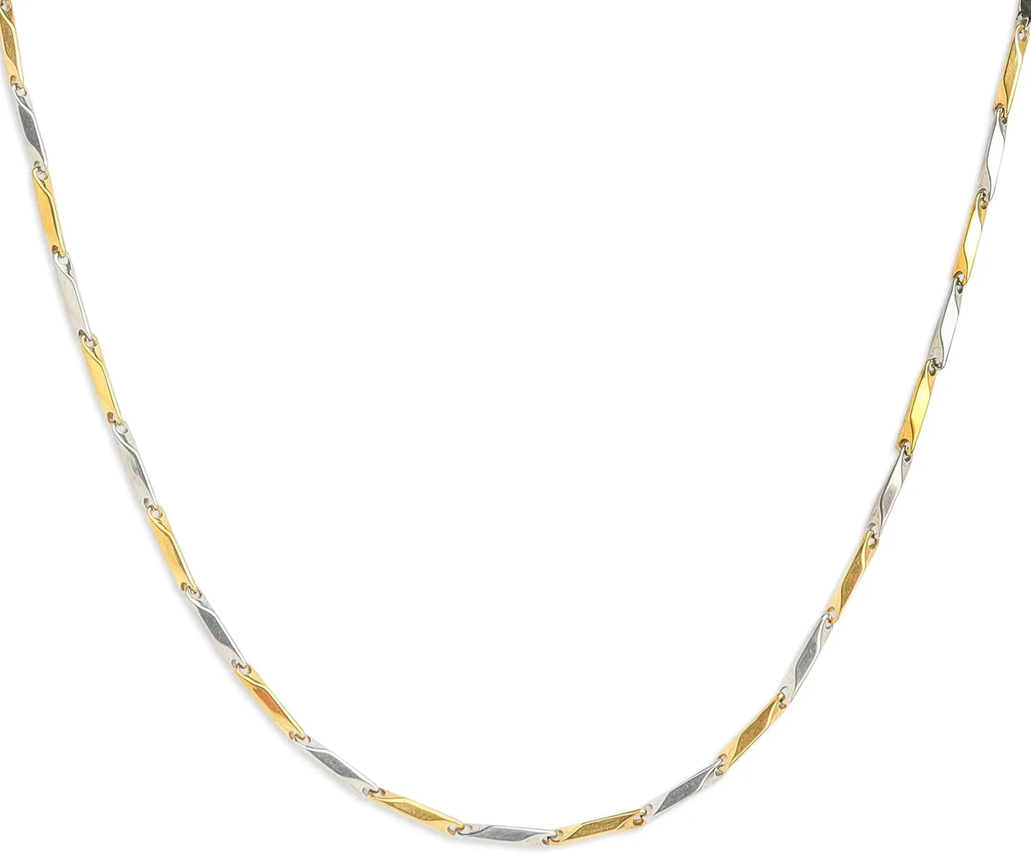 Jean Beau Gold Choker Necklace for Women, Simple 18K Gold Plated Adjustable Link Chain Prom Jewelry Gifts