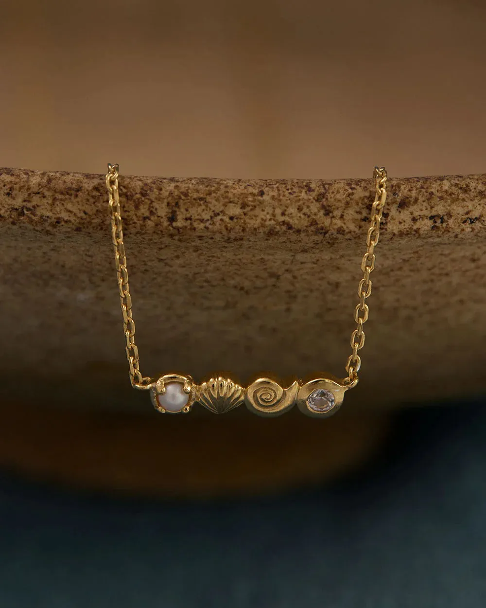 Kirstin Ash Shoreside Necklace - Gold