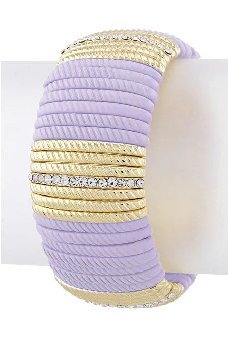 Lavender Bar Bracelet
