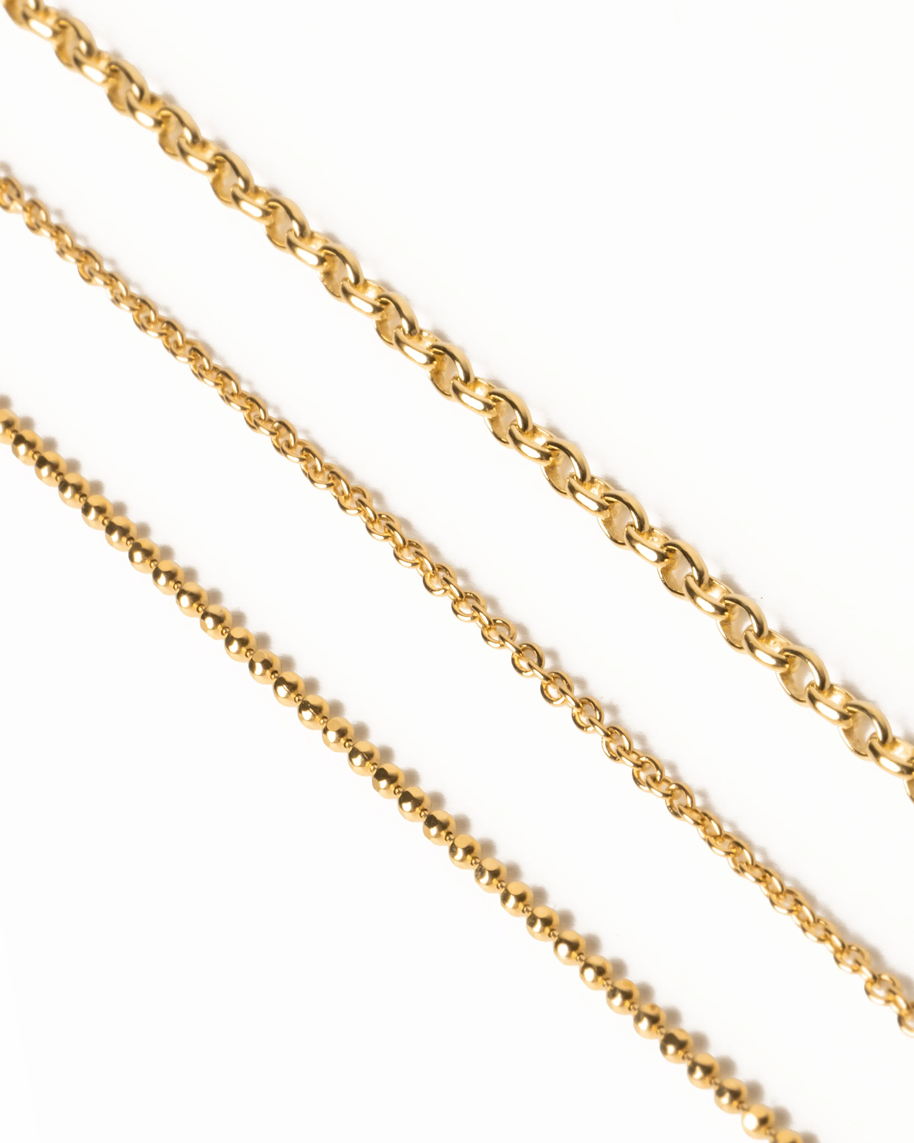 Loop Chain Gold Necklace