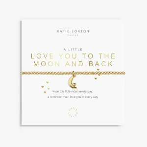 Love You To The Moon And Back Bracelet