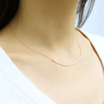 <!--NK714-->horizontal fringe necklace