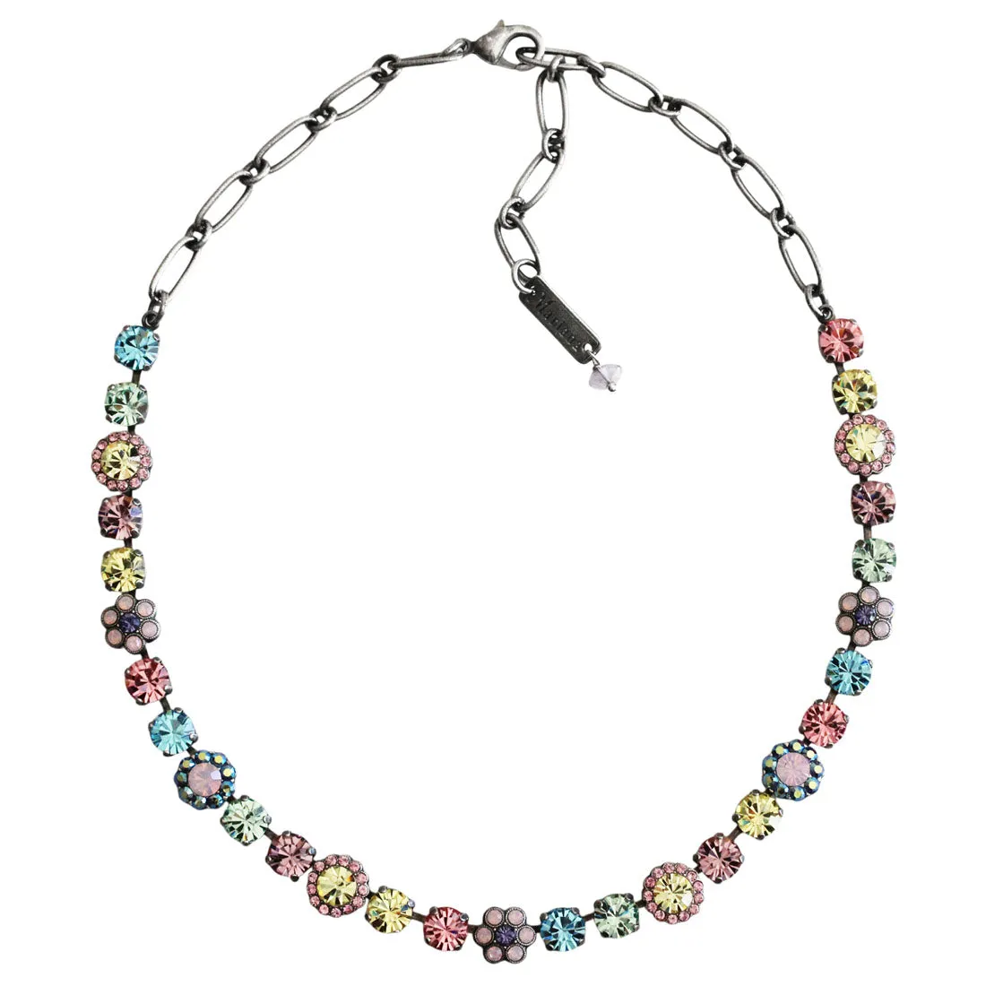 Mariana "Sweet Summer" Silver Plated Must-Have Blossom Necklace Crystal Necklace, 3173/4 27
