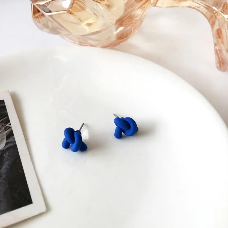 Matte Knot Earrings