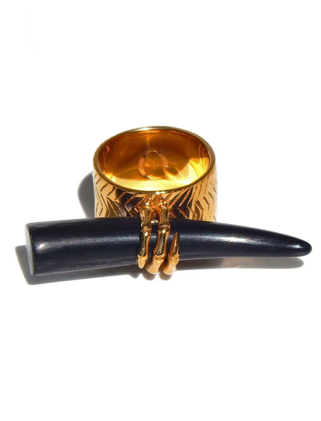 Max Horn Band Tribal Ring