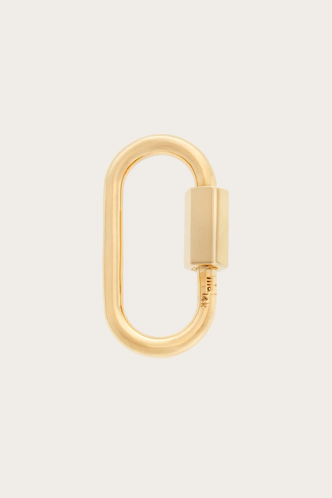 Medium Lock, Yellow Gold