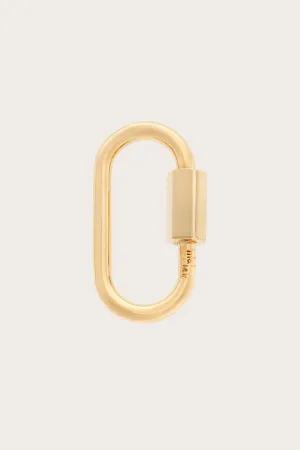 Medium Lock, Yellow Gold