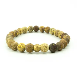 Men's Matte Jasper Bracelet