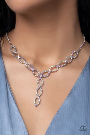 Necklaces Infinitely Icy - Multi LOP N2383