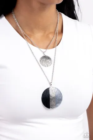 Necklaces Striped Style - Silver N2197
