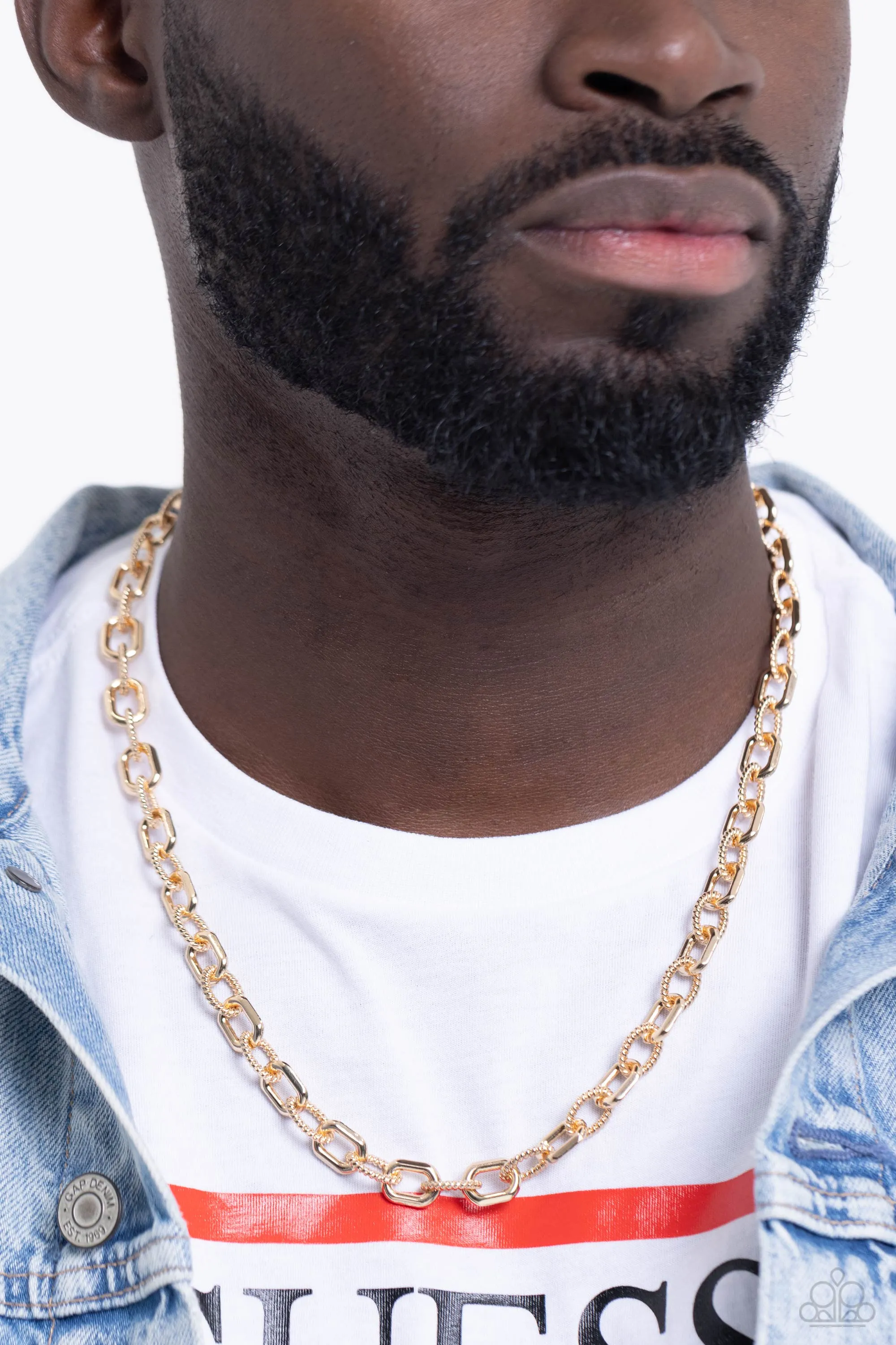 Necklaces Urban Modern Motorhead - Gold