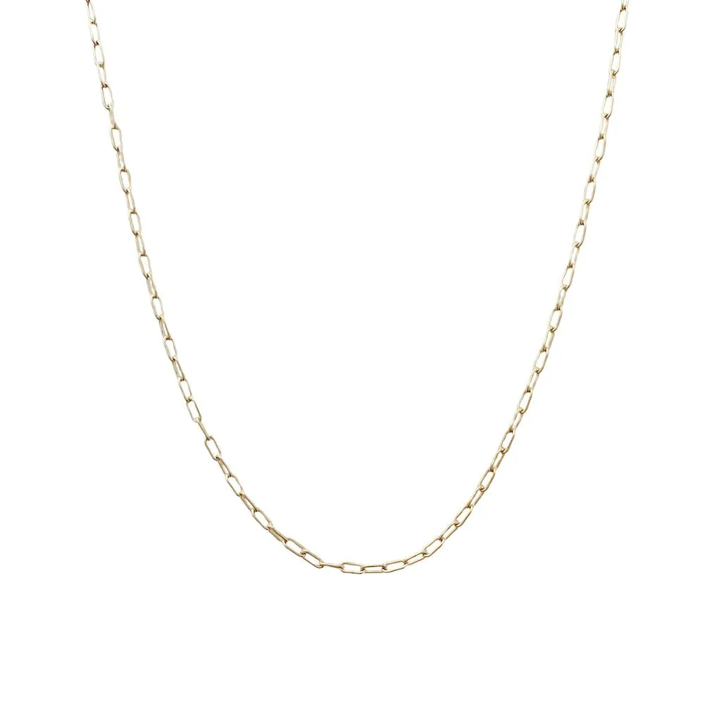 Olivia Oval Chain Necklace