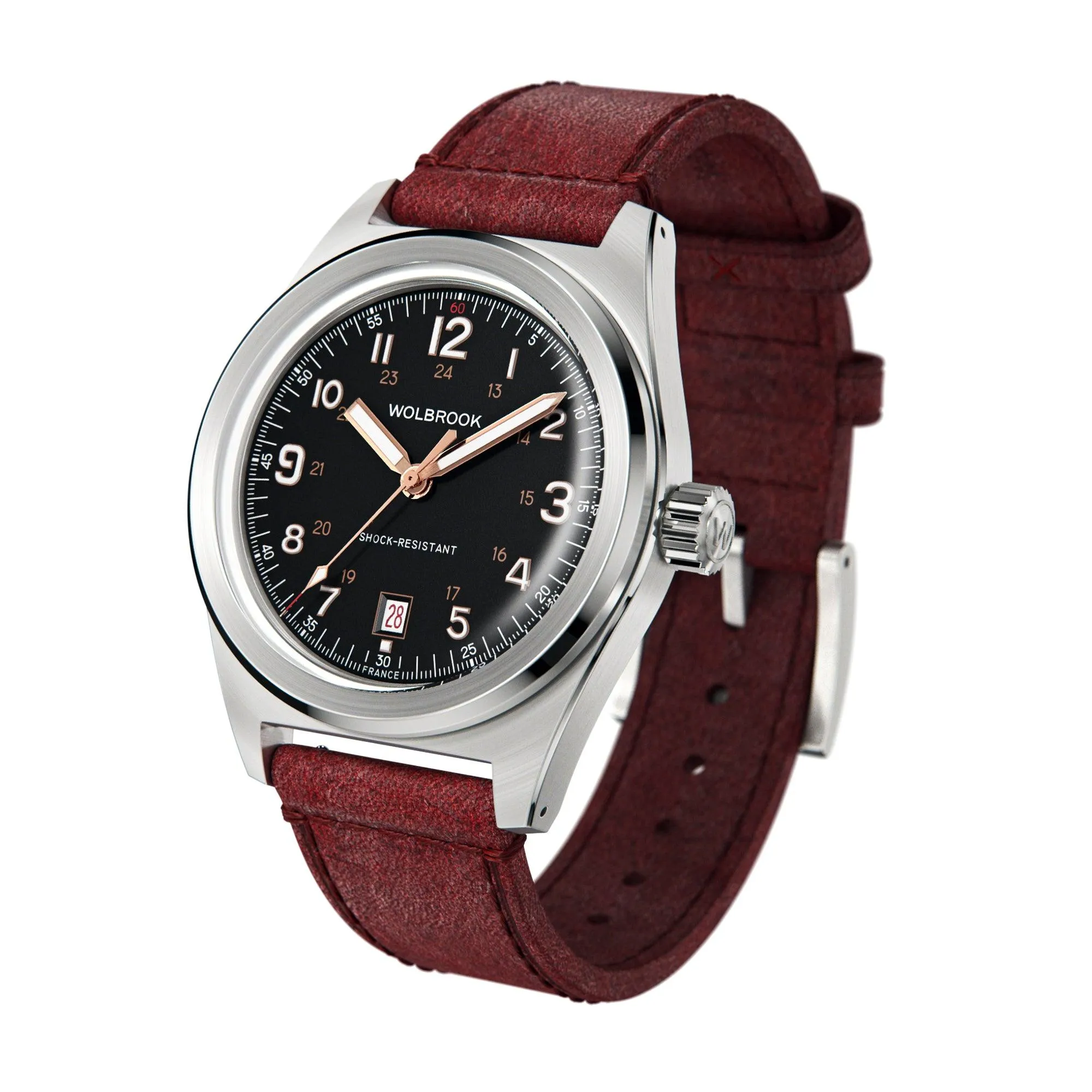 Outrider Automatic Watch – Black & Gilt - 21